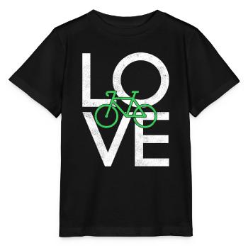 Bicyclette - T-shirt bio MINI CREATOR Stanley/Stella Enfant - noir - Devant - Mikhail (115cm)