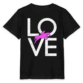 Équitation - T-shirt bio MINI CREATOR Stanley/Stella Enfant - noir - Devant - Mikhail (115cm)