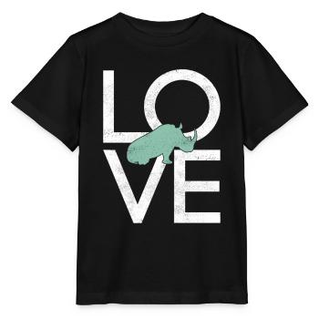 Nashorn - Stanley/Stella Kinder T-Shirt MINI CREATOR  - Schwarz - Vorne - Mikhail (115cm)