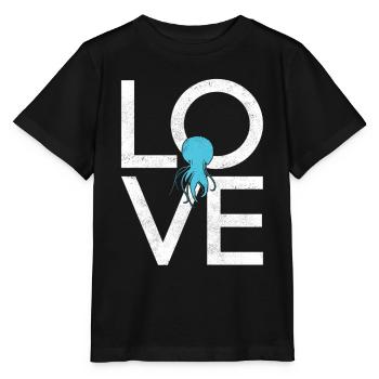 Qualle - Stanley/Stella Kinder T-Shirt MINI CREATOR  - Schwarz - Vorne - Mikhail (115cm)