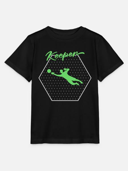 Torwart keeper - Stanley/Stella Kinder T-Shirt MINI CREATOR - Schwarz