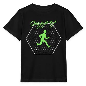 Joggen - Stanley/Stella Kinder T-Shirt MINI CREATOR  - Schwarz - Vorne - Mikhail (115cm)