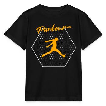 Parkour - Stanley/Stella MINI CREATOR Kids’ T-Shirt - black - Front - Mikhail (115cm)