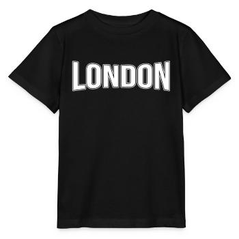 Londres - T-shirt bio MINI CREATOR Stanley/Stella Enfant - noir - Devant - Mikhail (115cm)