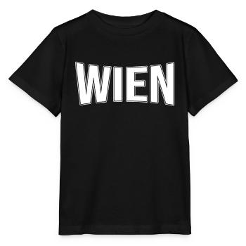 Wien - Stanley/Stella Kinder T-Shirt MINI CREATOR  - Schwarz - Vorne - Mikhail (115cm)