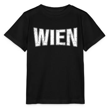 Wien - Stanley/Stella Kinder T-Shirt MINI CREATOR  - Schwarz - Vorne - Mikhail (115cm)