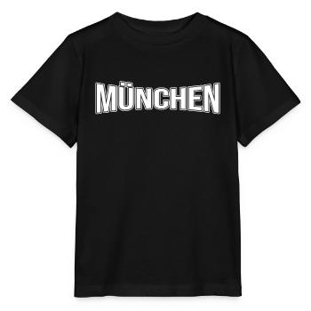 Munich - T-shirt bio MINI CREATOR Stanley/Stella Enfant - noir - Devant - Mikhail (115cm)