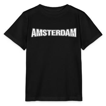 Amsterdam - Stanley/Stella Kinder T-Shirt MINI CREATOR  - Schwarz - Vorne - Mikhail (115cm)