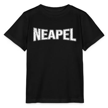 Neapel - Stanley/Stella Kinder T-Shirt MINI CREATOR  - Schwarz - Vorne - Mikhail (115cm)