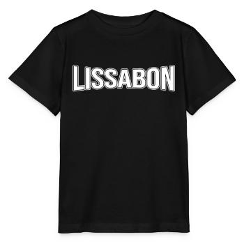 Lissabon - Stanley/Stella Kinder T-Shirt MINI CREATOR  - Schwarz - Vorne - Mikhail (115cm)