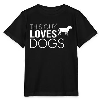 Typ Hund Spruch - Stanley/Stella Kinder T-Shirt MINI CREATOR  - Schwarz - Vorne - Mikhail (115cm)