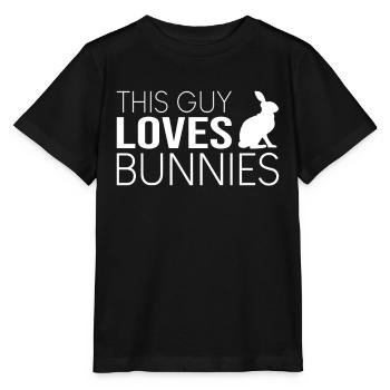 Typ Hase Spruch - Stanley/Stella Kinder T-Shirt MINI CREATOR  - Schwarz - Vorne - Mikhail (115cm)