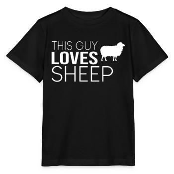 Type Sheep Saying - Stanley/Stella MINI CREATOR Kids’ T-Shirt - black - Front - Mikhail (115cm)