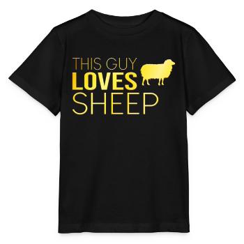 Type Sheep Saying - Stanley/Stella MINI CREATOR Kids’ T-Shirt - black - Front - Mikhail (115cm)