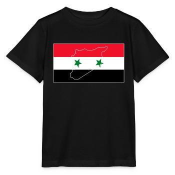 Drapeau de l’Irak - T-shirt bio MINI CREATOR Stanley/Stella Enfant - noir - Devant - Mikhail (115cm)