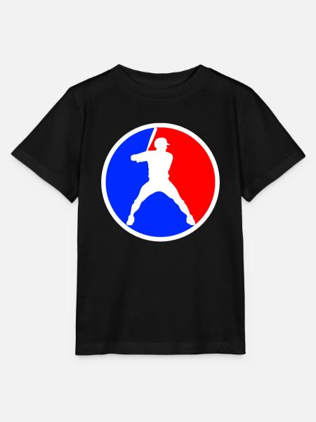 Baseball Logo - Stanley/Stella Kinder T-Shirt MINI CREATOR - Schwarz