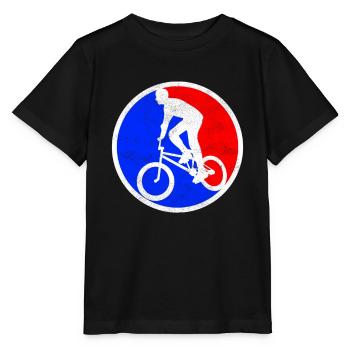 bmx logo - Stanley/Stella Kinder T-Shirt MINI CREATOR  - Schwarz - Vorne - Mikhail (115cm)