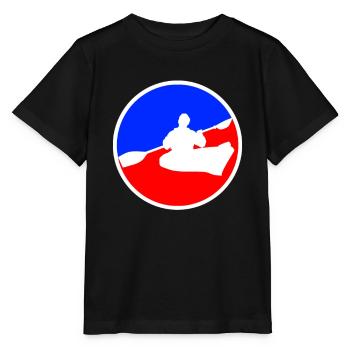 Kanusport Logo - Stanley/Stella Kinder T-Shirt MINI CREATOR  - Schwarz - Vorne - Mikhail (115cm)