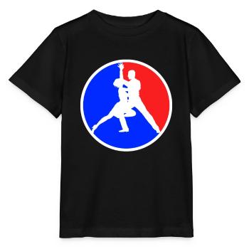 Tanzen Logo - Stanley/Stella Kinder T-Shirt MINI CREATOR  - Schwarz - Vorne - Mikhail (115cm)