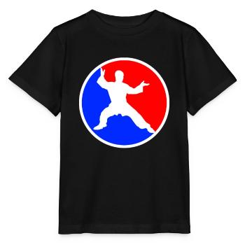 Kampfsport Logo - Stanley/Stella Kinder T-Shirt MINI CREATOR  - Schwarz - Vorne - Mikhail (115cm)