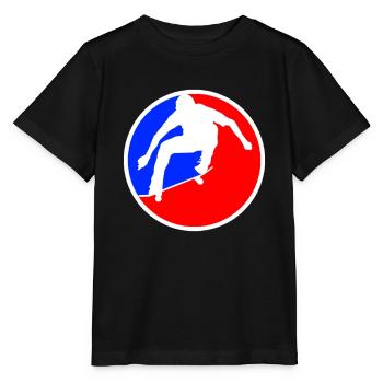 Skaten Logo - Stanley/Stella Kinder T-Shirt MINI CREATOR  - Schwarz - Vorne - Mikhail (115cm)