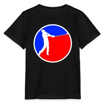 Golf Logo - Stanley/Stella Kinder T-Shirt MINI CREATOR  - Schwarz - Vorne - Mikhail (115cm)
