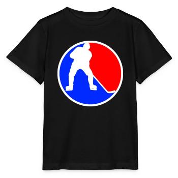 Eishockey Logo - Stanley/Stella Kinder T-Shirt MINI CREATOR  - Schwarz - Vorne - Mikhail (115cm)