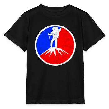 Bergsteigen Logo - Stanley/Stella Kinder T-Shirt MINI CREATOR  - Schwarz - Vorne - Mikhail (115cm)