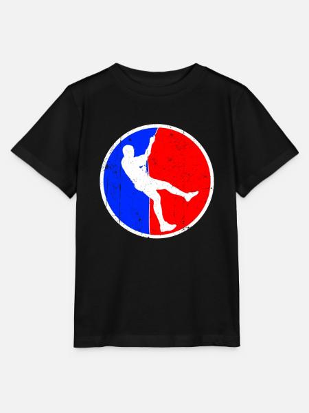 Klettern Logo - Stanley/Stella Kinder T-Shirt MINI CREATOR  - Schwarz