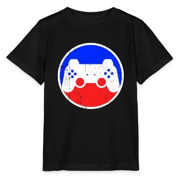 Gaming Logo - Stanley/Stella Kinder T-Shirt MINI CREATOR  - Schwarz - Vorne - Mikhail (115cm)
