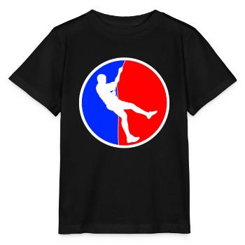 Climbing Logo - Stanley/Stella MINI CREATOR Kids’ T-Shirt - black - Front - Mikhail (115cm)