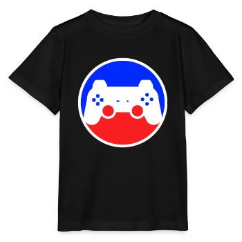 Gaming Logo - Stanley/Stella Kinder T-Shirt MINI CREATOR  - Schwarz - Vorne - Mikhail (115cm)