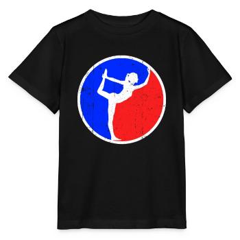 Yoga Logo - Stanley/Stella MINI CREATOR Kids’ T-Shirt - black - Front - Mikhail (115cm)