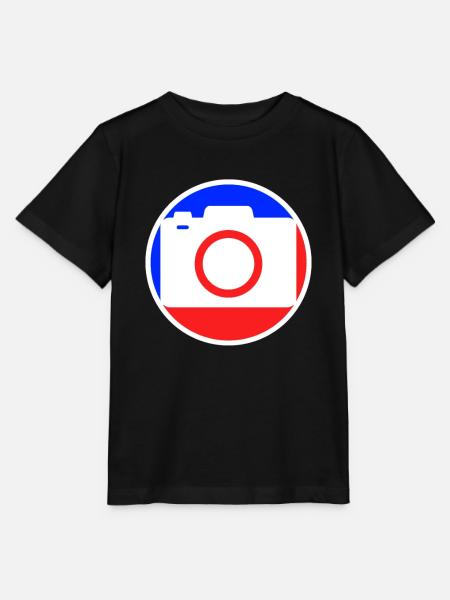 Fotografie Logo - Stanley/Stella Kinder T-Shirt MINI CREATOR - Schwarz