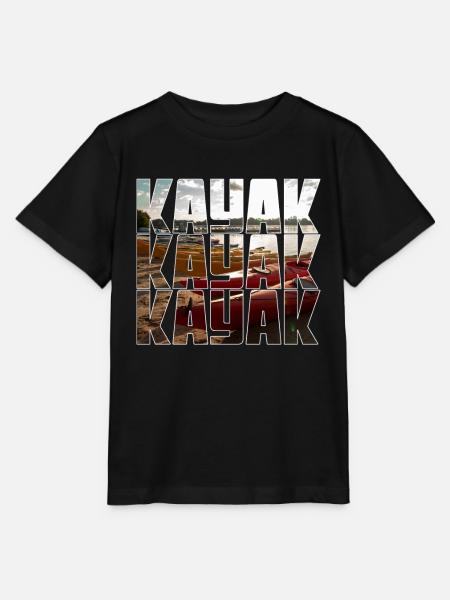kayak - Stanley/Stella Kinder T-Shirt MINI CREATOR  - Schwarz