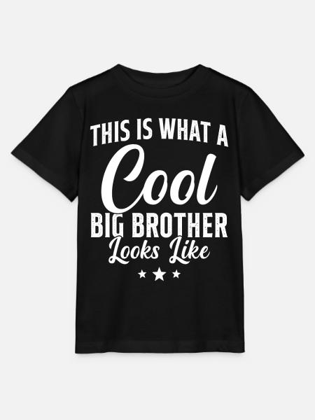 Big Brother Geschenk Humor - Stanley/Stella Kinder T-Shirt MINI CREATOR  - Schwarz