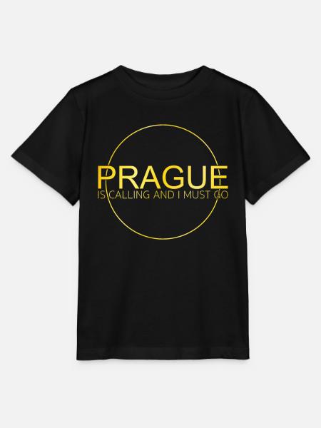Prag - Stanley/Stella Kinder T-Shirt MINI CREATOR - Schwarz