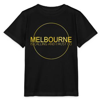 Melbourne Spruch - Stanley/Stella Kinder T-Shirt MINI CREATOR  - Schwarz - Vorne - Mikhail (115cm)