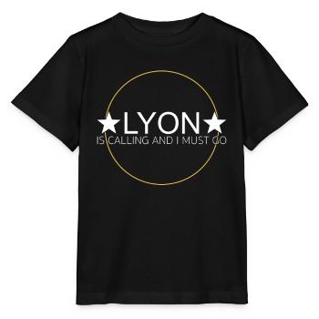 Lyon Spruch - Stanley/Stella Kinder T-Shirt MINI CREATOR  - Schwarz - Vorne - Mikhail (115cm)
