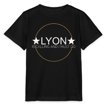 Lyon Spruch - Stanley/Stella Kinder T-Shirt MINI CREATOR  - Schwarz - Vorne - Mikhail (115cm)