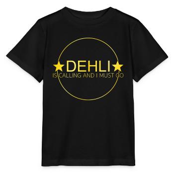 Delhi appelle - T-shirt bio MINI CREATOR Stanley/Stella Enfant - noir - Devant - Mikhail (115cm)