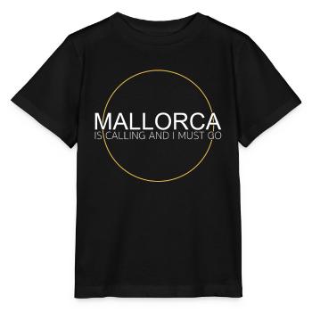 Mallorca Saying - Stanley/Stella MINI CREATOR Kids’ T-Shirt - black - Front - Mikhail (115cm)