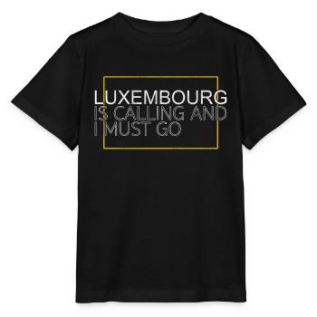 Décision luxembourgeoise - T-shirt bio MINI CREATOR Stanley/Stella Enfant - noir - Devant - Mikhail (115cm)