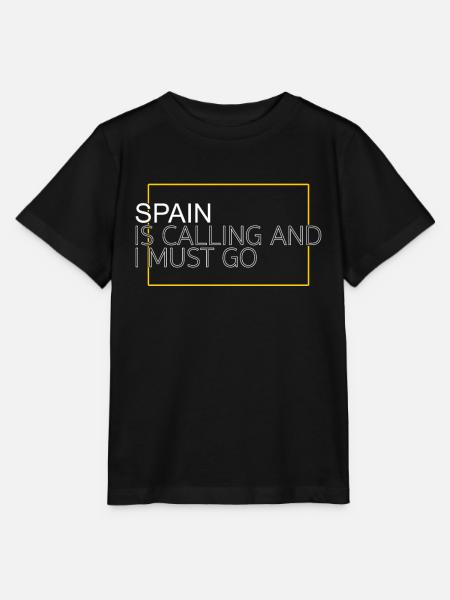 Spanien Spruch - Stanley/Stella Kinder T-Shirt MINI CREATOR - Schwarz