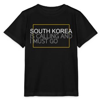 South Korea - Stanley/Stella MINI CREATOR Kids’ T-Shirt - black - Front - Mikhail (115cm)