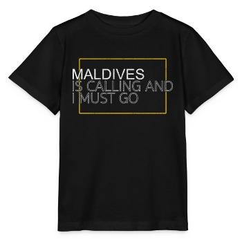 Maldives Saying - Stanley/Stella MINI CREATOR Kids’ T-Shirt - black - Front - Mikhail (115cm)