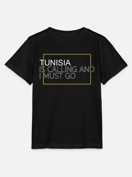 tunisia saying - Stanley/Stella Kinder T-Shirt MINI CREATOR - Schwarz