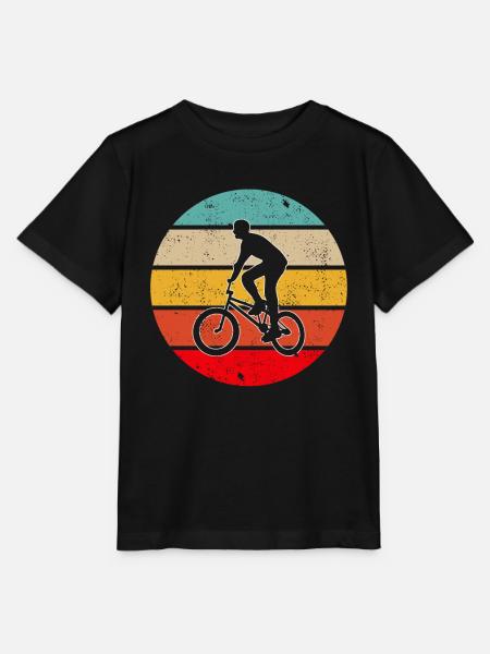 BMX Retro - Stanley/Stella Kinder T-Shirt MINI CREATOR - Schwarz
