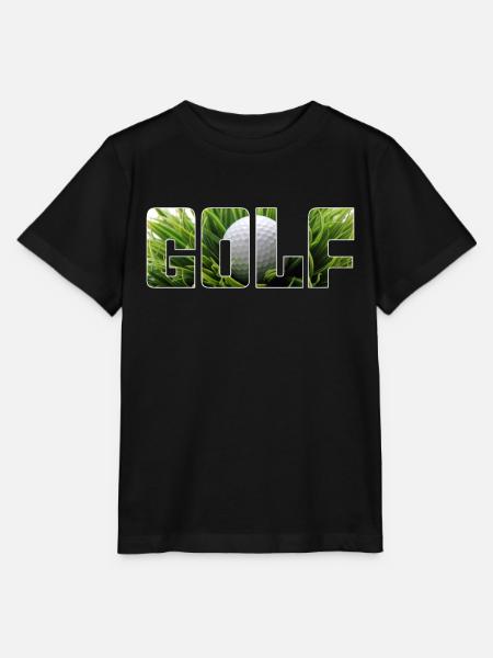 Golf - Stanley/Stella Kinder T-Shirt MINI CREATOR - Schwarz