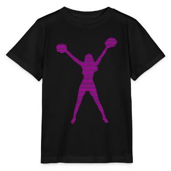 cheerleading - T-shirt bio MINI CREATOR Stanley/Stella Enfant - noir - Devant - Mikhail (115cm)